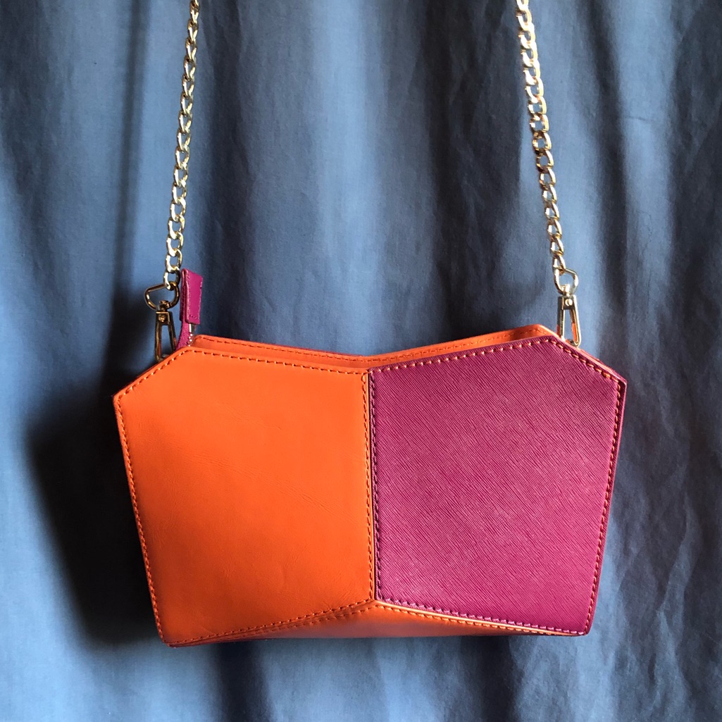 Nwot Botkier Shoulder Bag Deep Pink, Burnt Orange